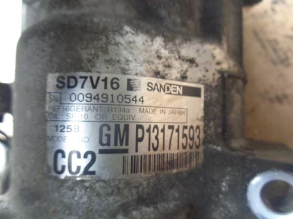 COMPRESSEUR DE CLIMATISATION  OPEL/SAAB - Vue 5